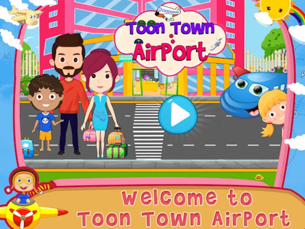 Toon Town - Airport for Android: Engaging Airport Game