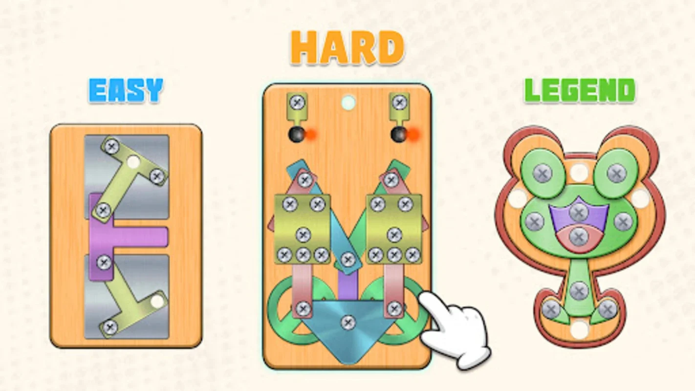 Nuts And Bolts - Screw Puzzle for Android: Intricate Metal Puzzles