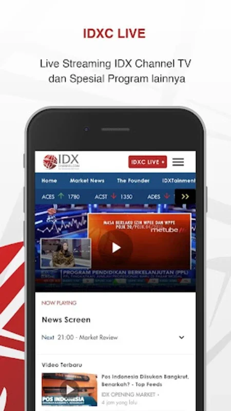 IDX Channel for Android - Stay Informed on Financial Markets