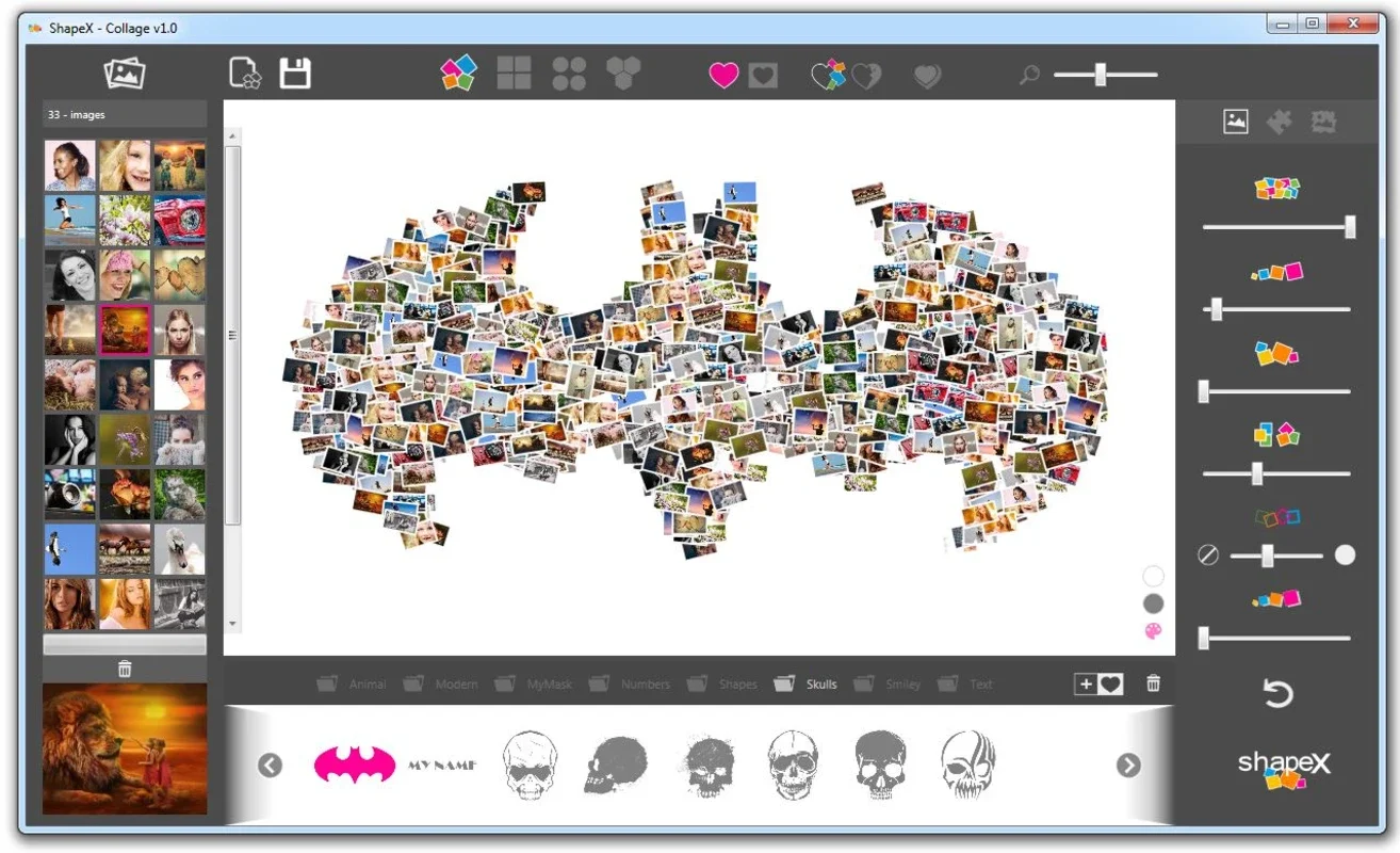 ShapeX Collage for Windows: Unleash Creativity