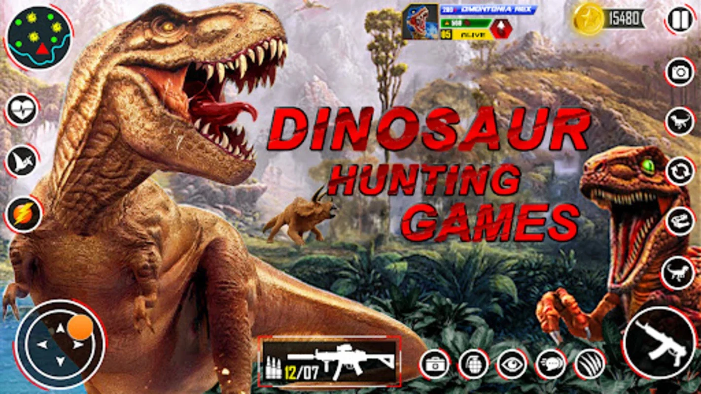 Wild Dinosaur Hunting Attack for Android - Hunt Prehistoric Creatures