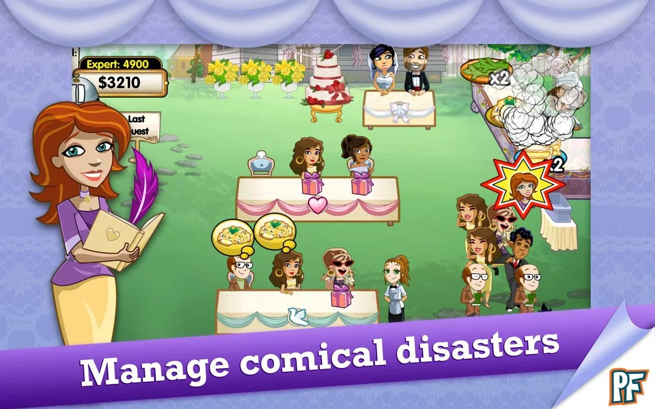 Wedding Dash: Android Time Management Wedding Planning Game