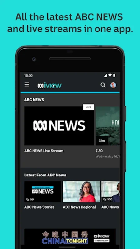 ABC iview for Android - Stream Free TV Programming