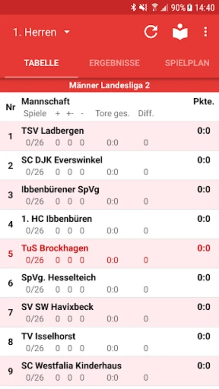 TuS Brockhagen Handball for Android - Stay Updated on Handball Action