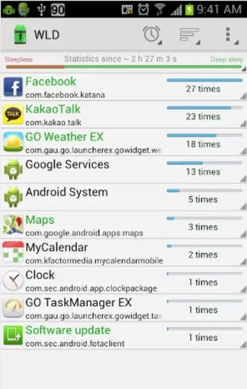 Wakelock Detector-Save Battery for Android: Identify Battery Drainers