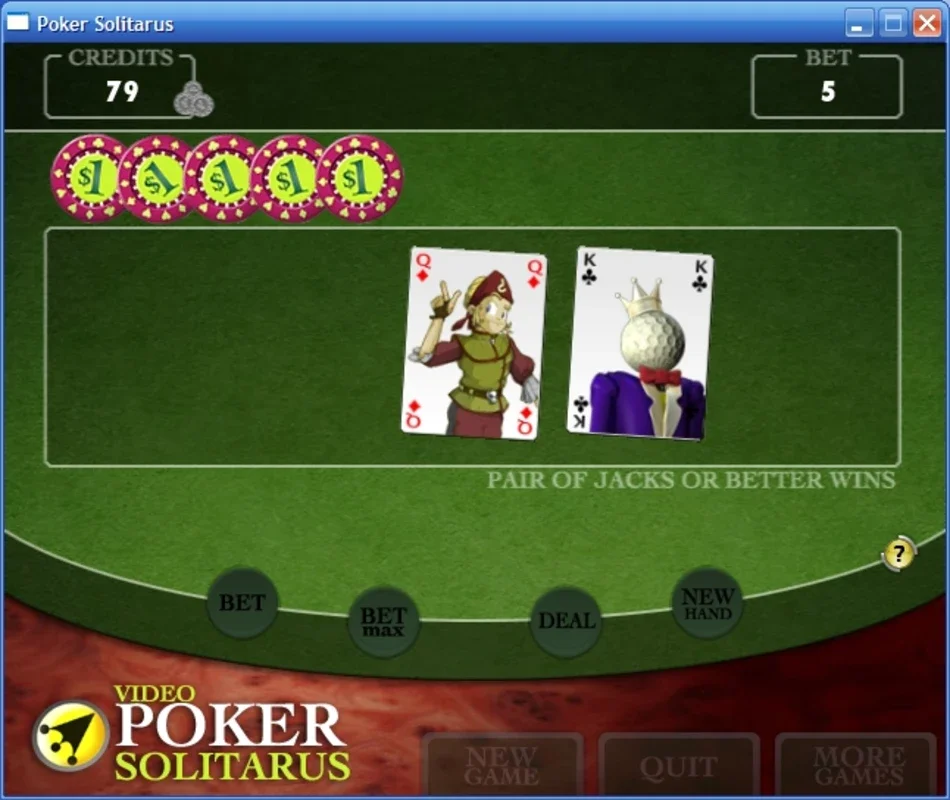 Video Poker Solitarus for Windows - Free Download