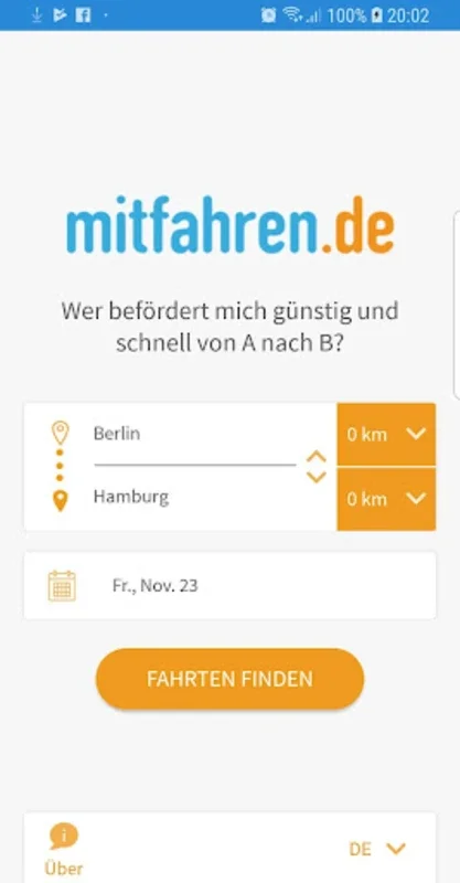 Compare Car, Train and Bus Trips for Android - Effortless Travel Planning