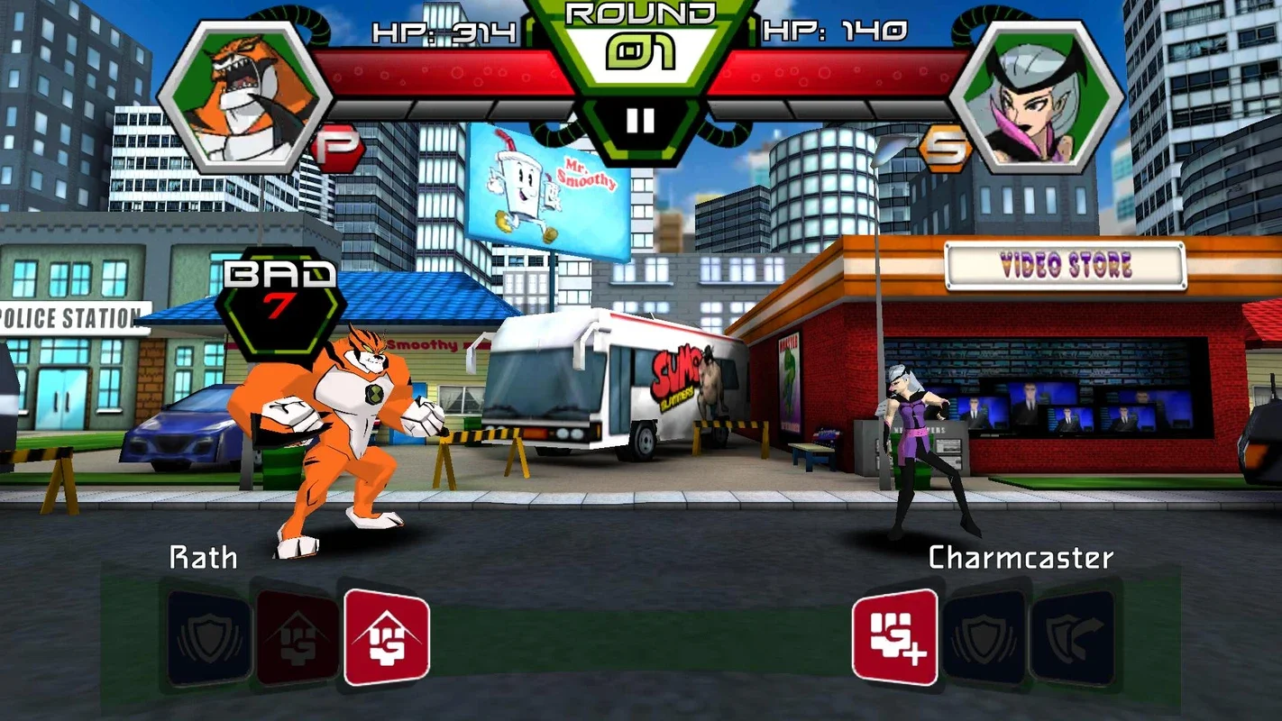 Ben 10 Xenodrome for Android: Strategic Turn - Based Battles