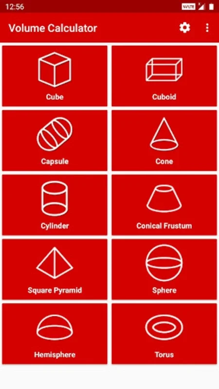 Volume Calculator for Android - Efficient Volume Calculations