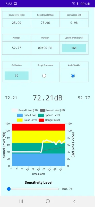 Noise Meter for Android - Accurate Sound Level Measurement