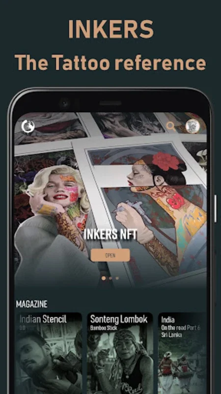 Inkers for Android - Discover Tattoo Art Resources