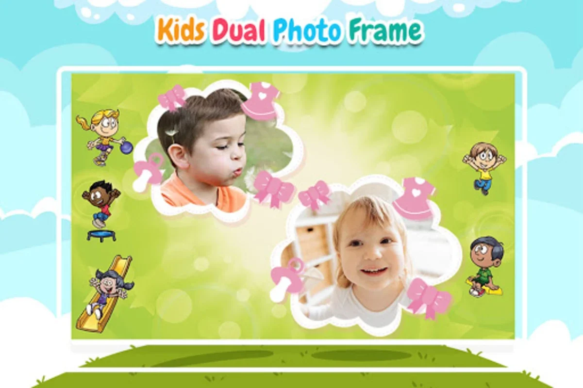 Kids Dual Photo Frames for Android - Enhance Photos Creatively