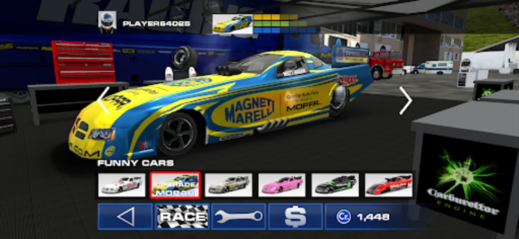 Mopar Drag N Brag for Android - Authentic Drag Racing