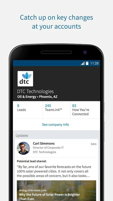 LinkedIn Sales Navigator for Android: Unlock Sales Potential