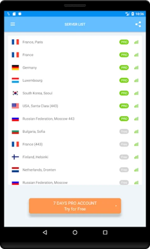 VPN servers in Russia for Android - Secure and Unrestricted Access