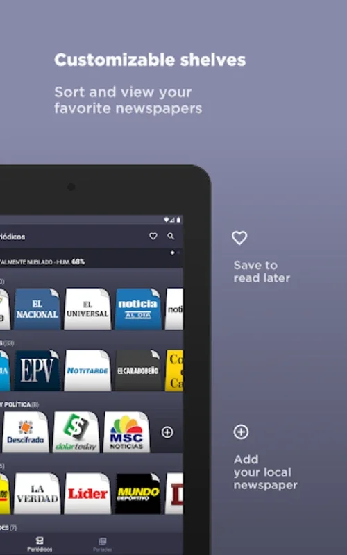 Periódicos for Android - Dive into Venezuelan News