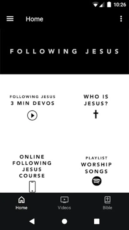 Following Jesus on Android: A Spiritual Growth Companion