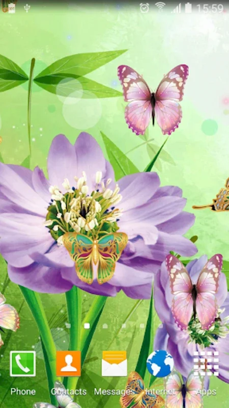 Cute Butterfly Live Wallpaper for Android - Enhance Your Screen