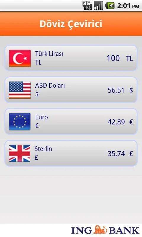 ING Mobil for Android: Manage Your ING Turkey Account