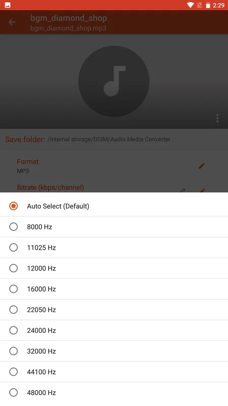 Audio Converter for Android - Convert and Trim Audio Files