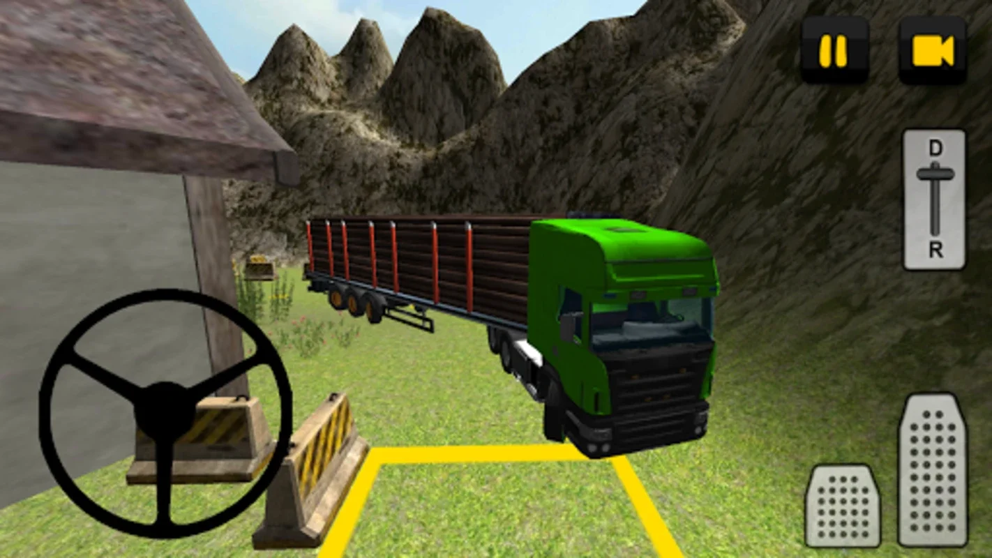 Log Truck Driver 3D for Android - Realistic Driving Sim