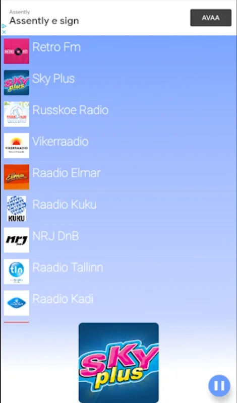 Raadio for Android - Enjoy Estonian Radio