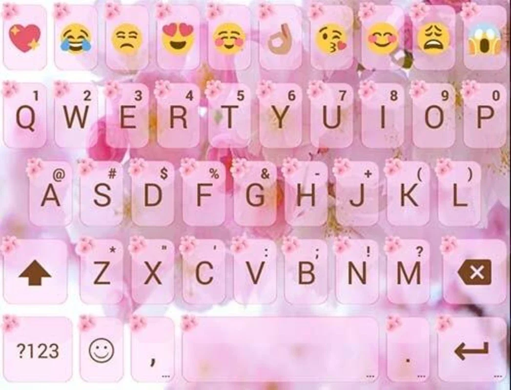 Theme Love Cherry for Emoji Keyboard for Android - Enhance Your Typing