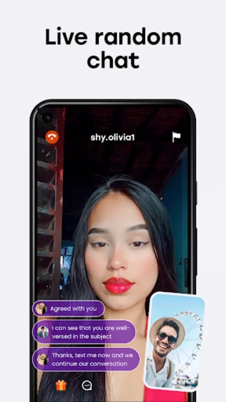 Aveola: Random Live Video Chat for Android - No Downloading Needed