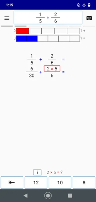 Math (Fractions) Step By Step for Android: Simplify Fraction Learning