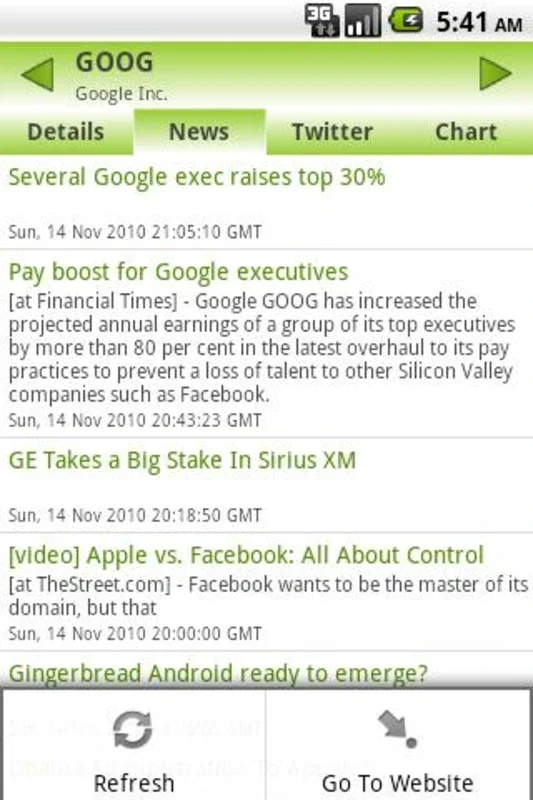 Stock Watcher for Android - Real-time Stock Info on Your Phone