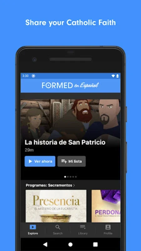 FORMED en Español for Android: Enrich Your Catholic Faith