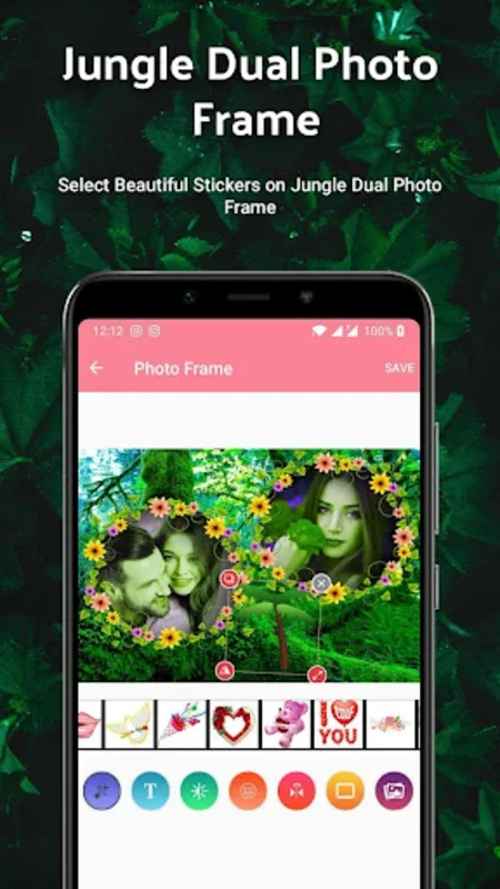 Jungle Dual Photo Frames for Android - Download the APK from AppHuts