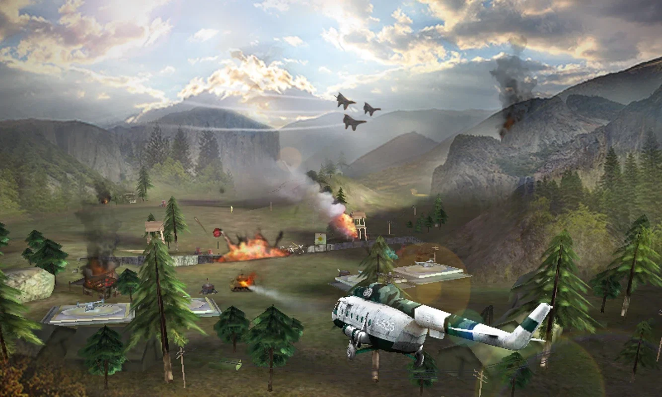 Gunship Strike for Android: Intense 3D Action