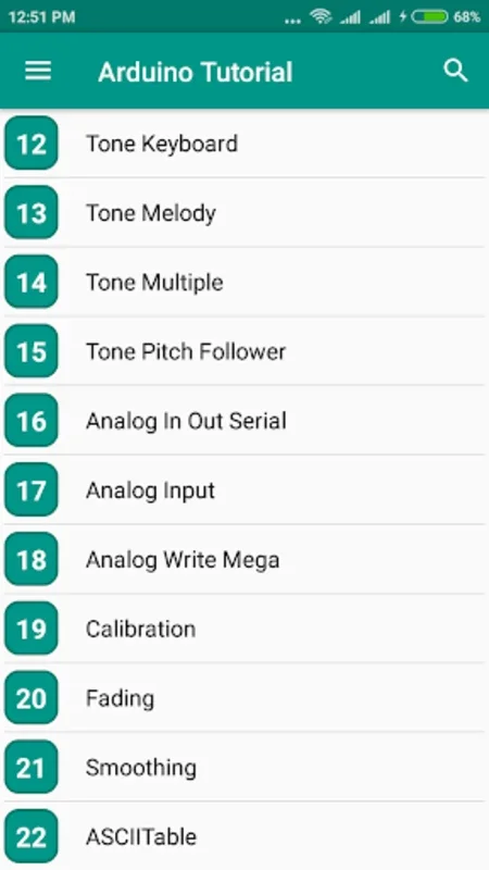 Arduino Tutorial for Android - Offline Learning Hub