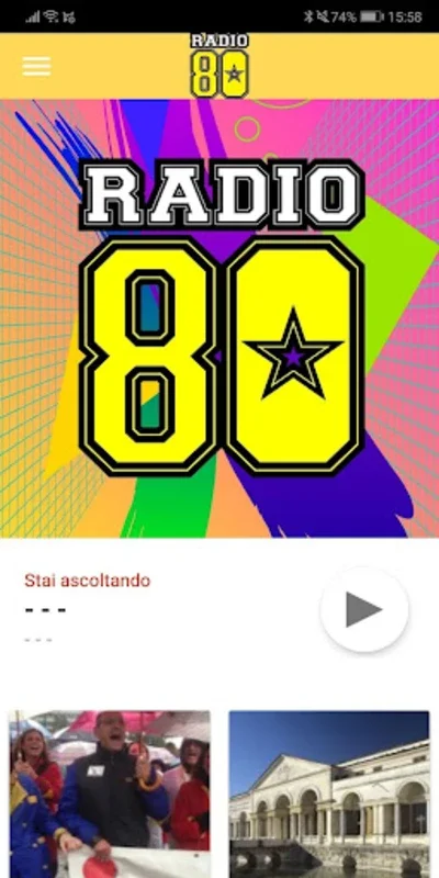 Radio 80 for Android - Stream 80s Hits Seamlessly