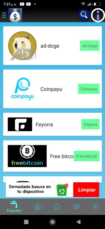 Cryptocurrency Optimizer for Android: Consolidate Crypto Pages