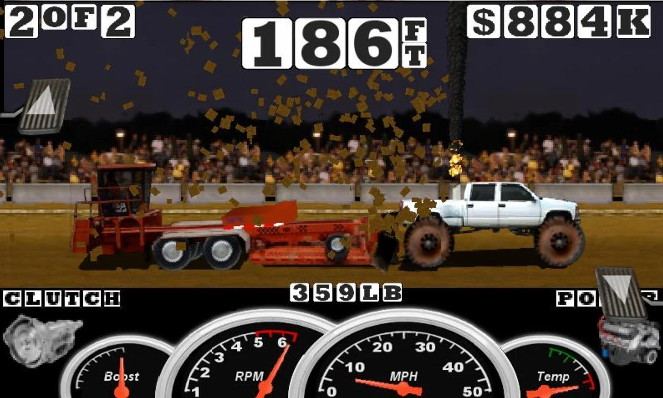 Tractor Pull for Android - Thrilling Tractor Pulling Action