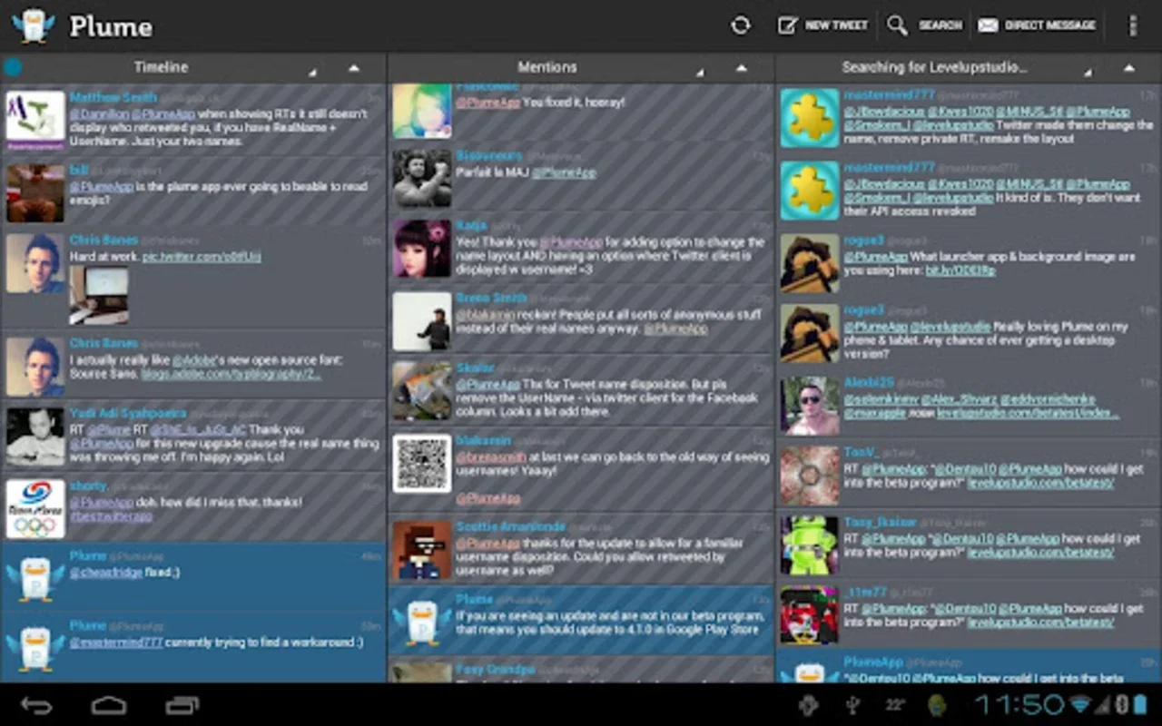 Plume for Twitter for Android: Feature-Rich Client