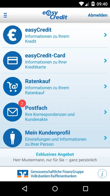 easyCredit for Android - Manage Your Finances Easily