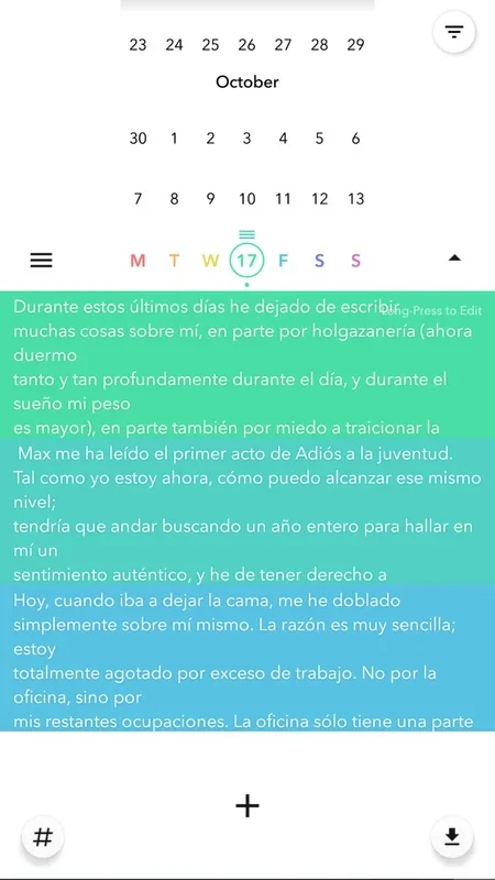 Writeaday for Android - Enhance Your Writing