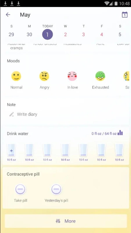 Period Tracker, Ovulation Calendar & Fertility app for Android - Track Your Reproductive Health