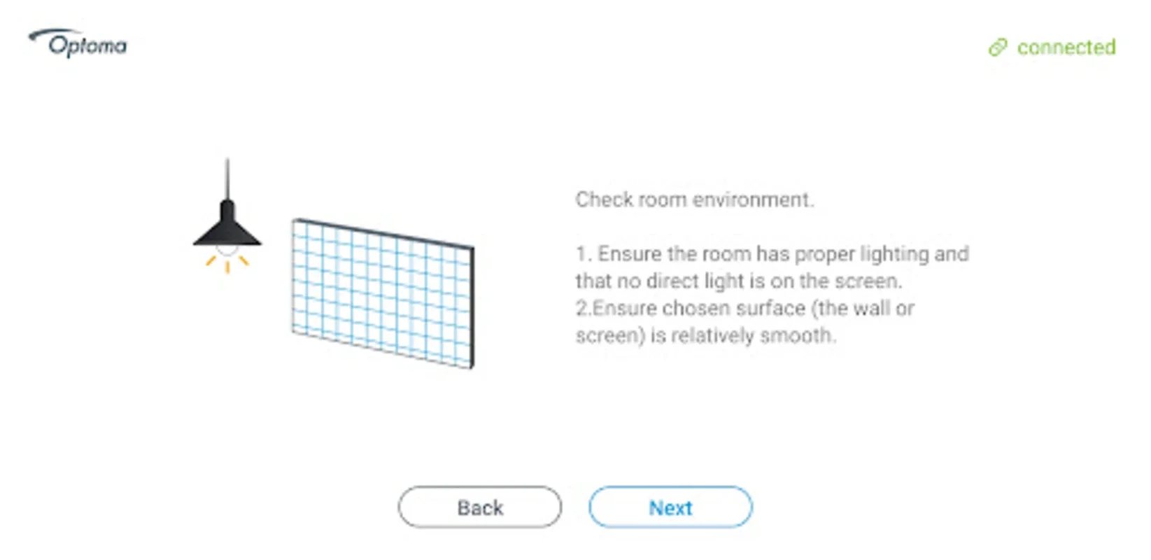 SmartFIT for Android: Effortless Optoma P1 Calibration