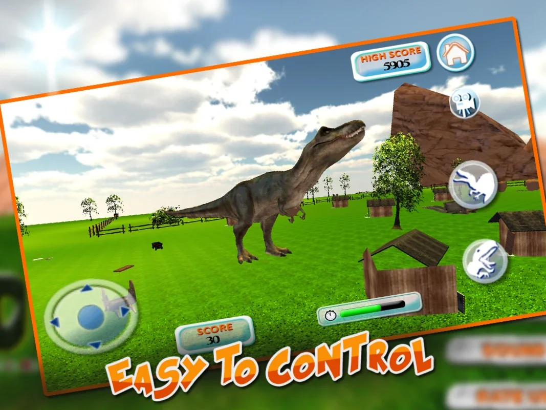 Dino Attack Simulator for Android - Thrilling Dino Battles