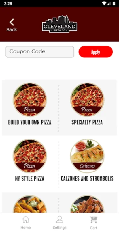 Cleveland Pizza Co. for Android - Delicious Cuisine at Your Fingertips