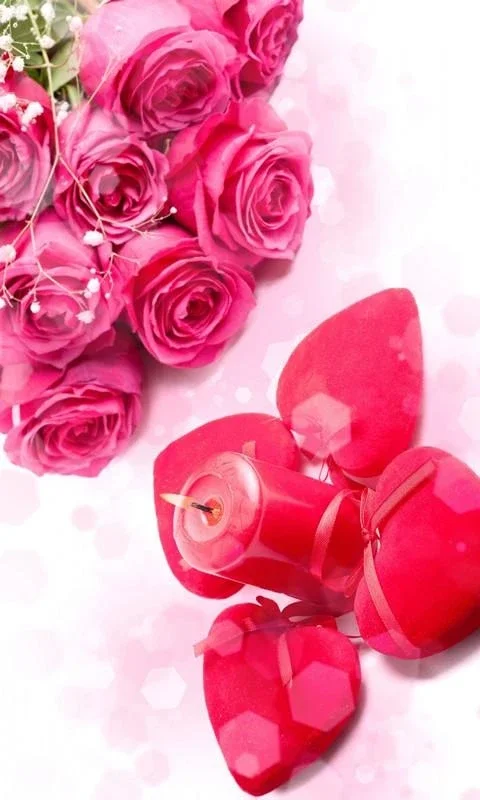 Valentines Day Live Wallpaper for Android - Romantic Backdrop