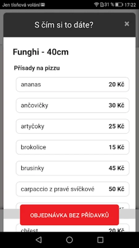 Pizza Agnese České Budějovice for Android - Order Pizza Easily