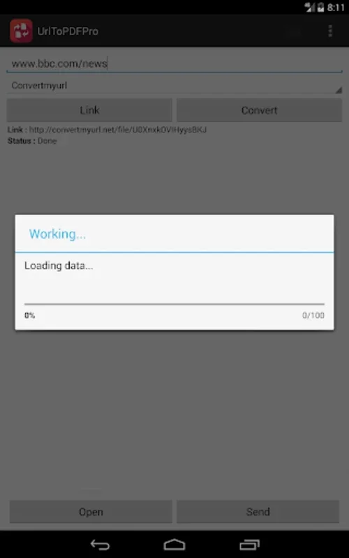 UrlToPDF for Android - Convert URLs to PDFs Easily