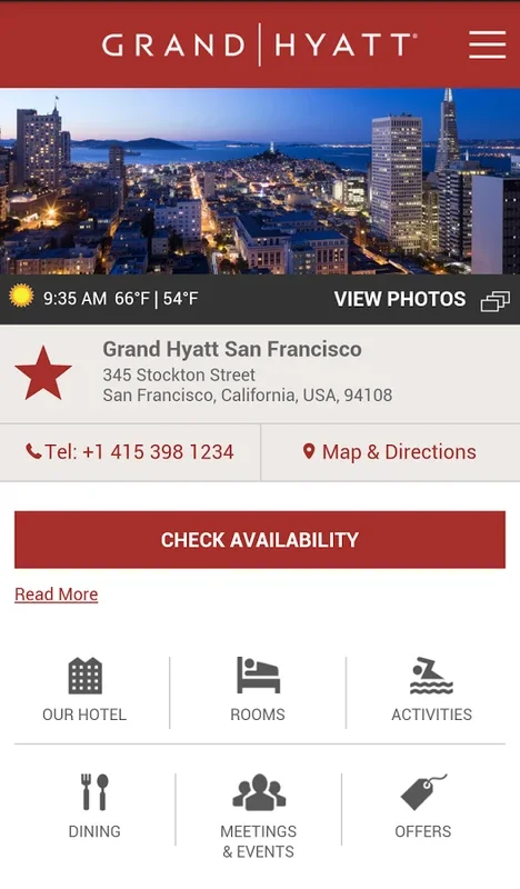 Hyatt for Android - Manage Travel on the Go