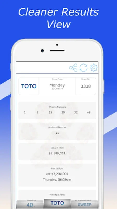 SG Toto for Android: Stay Updated with 4D Lottery Results