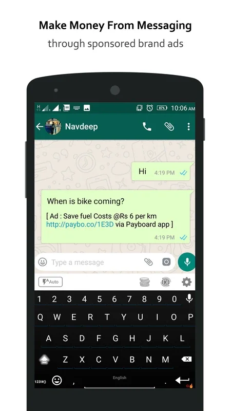 PayBoard for Android - The Rewarding Keyboard